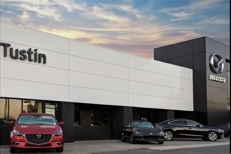 Mazda tustin - Welcome to Tustin Mazda. We are Part of the OC Auto Team and conveniently located for all Orange County Mazda shoppers in the Tustin Auto Mall. See us today! Sales: (714) 832-6222 | Service: (714) 832-6222 | 28 Auto Center Drive Tustin, CA 92782. NEW MAZDA. Browse by Make & Model. Shopping Tools. View New …